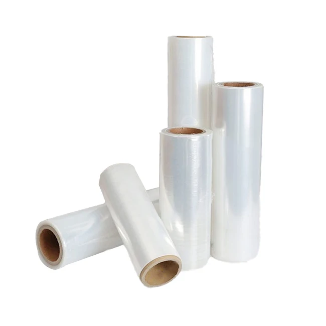 Manufacturer Wrap Film Jumbo Plastic Roll lldpe/PE Cling Stretch Film