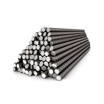 Coated Grade 50/60 B500b Hrb 400 Nut F72 Mesh Tolale Bar 50t 18mm Steel Rebar B500s Steel Rebar Reinforcing Deformed Steel