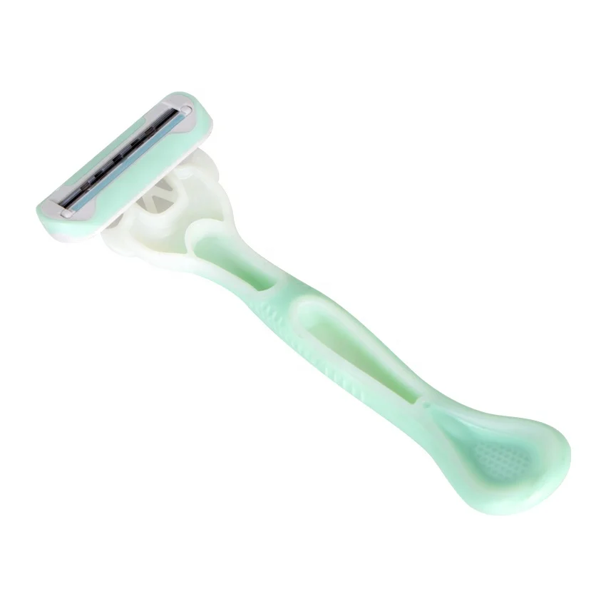 Women Razor Stainless Steel Blades Plastic Handle Bulk Wholesale Disposable Lady Women Razors