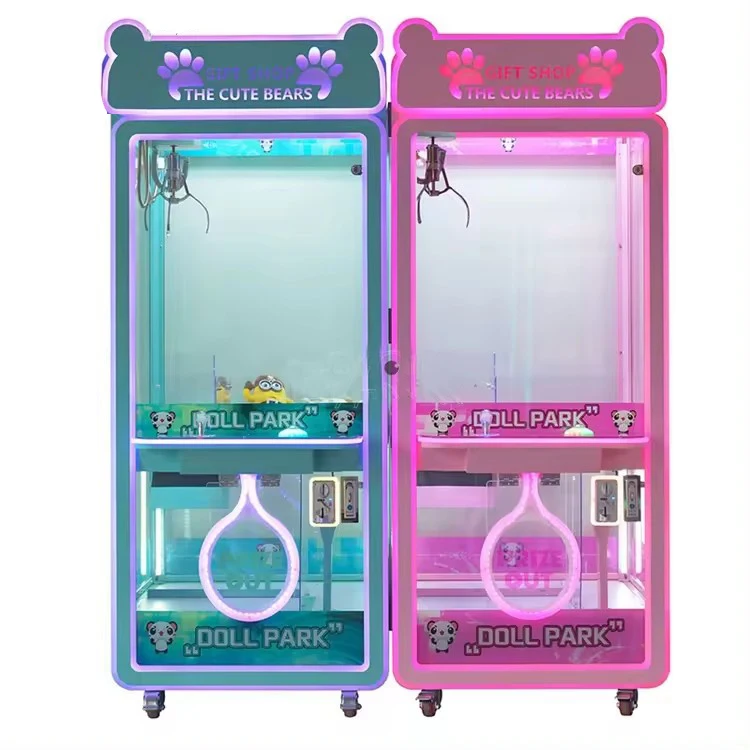 mini claw crane machine with bill acceptor mini claw machine toy for kids small claw machine