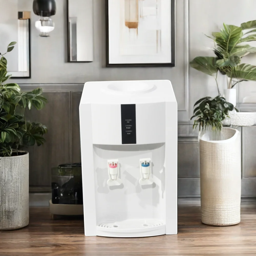 classics Small  Electric Table top water dispenser compressor cooling water purifier  home desk water cooler 5 gallon bottle