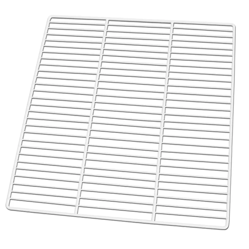 Plastic Coating and Stainless Steel  Wire Shelf for Refrigerated Display Case