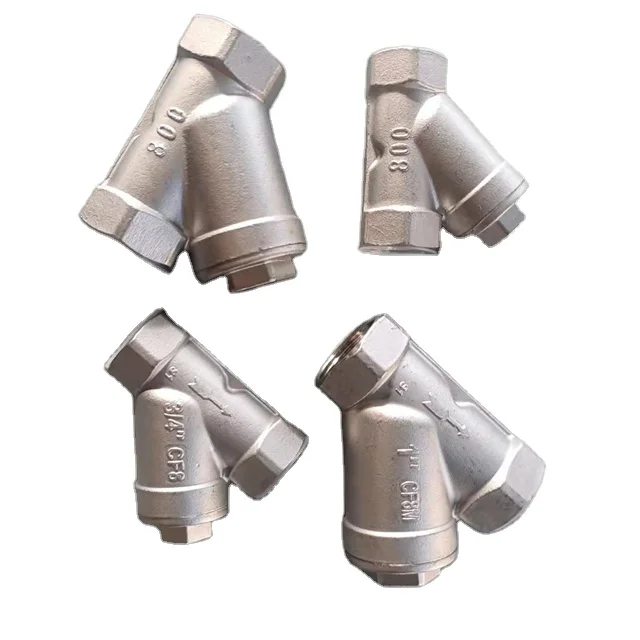 Processing customized Y-type filter high-quality thickened cast steel filter