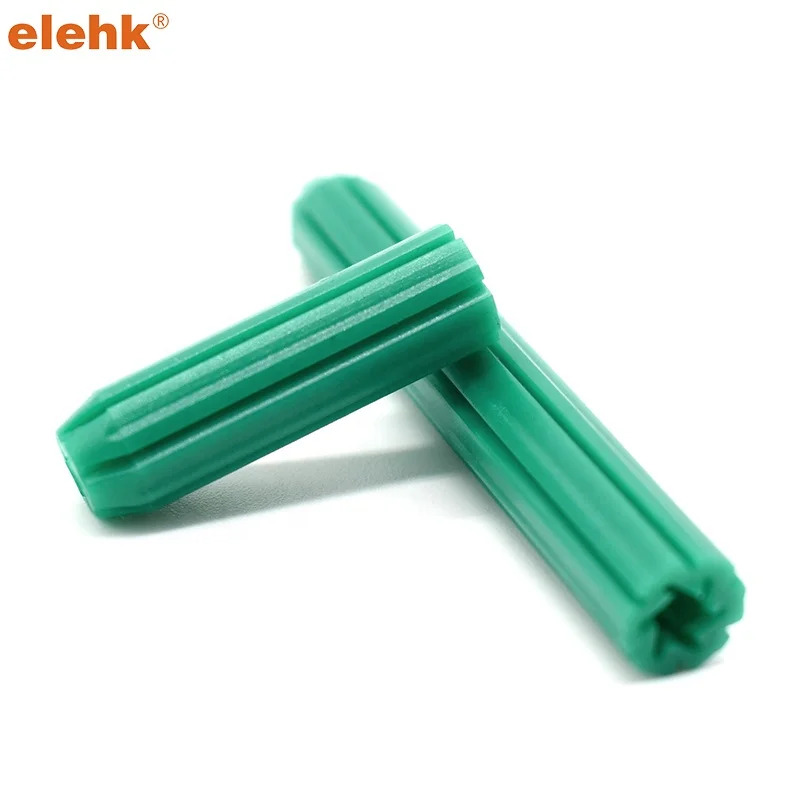 Anchor Wall Plug Plastic Expandable Green Anchor Wall Plug Anchors Expansion Plug Pe Plastic