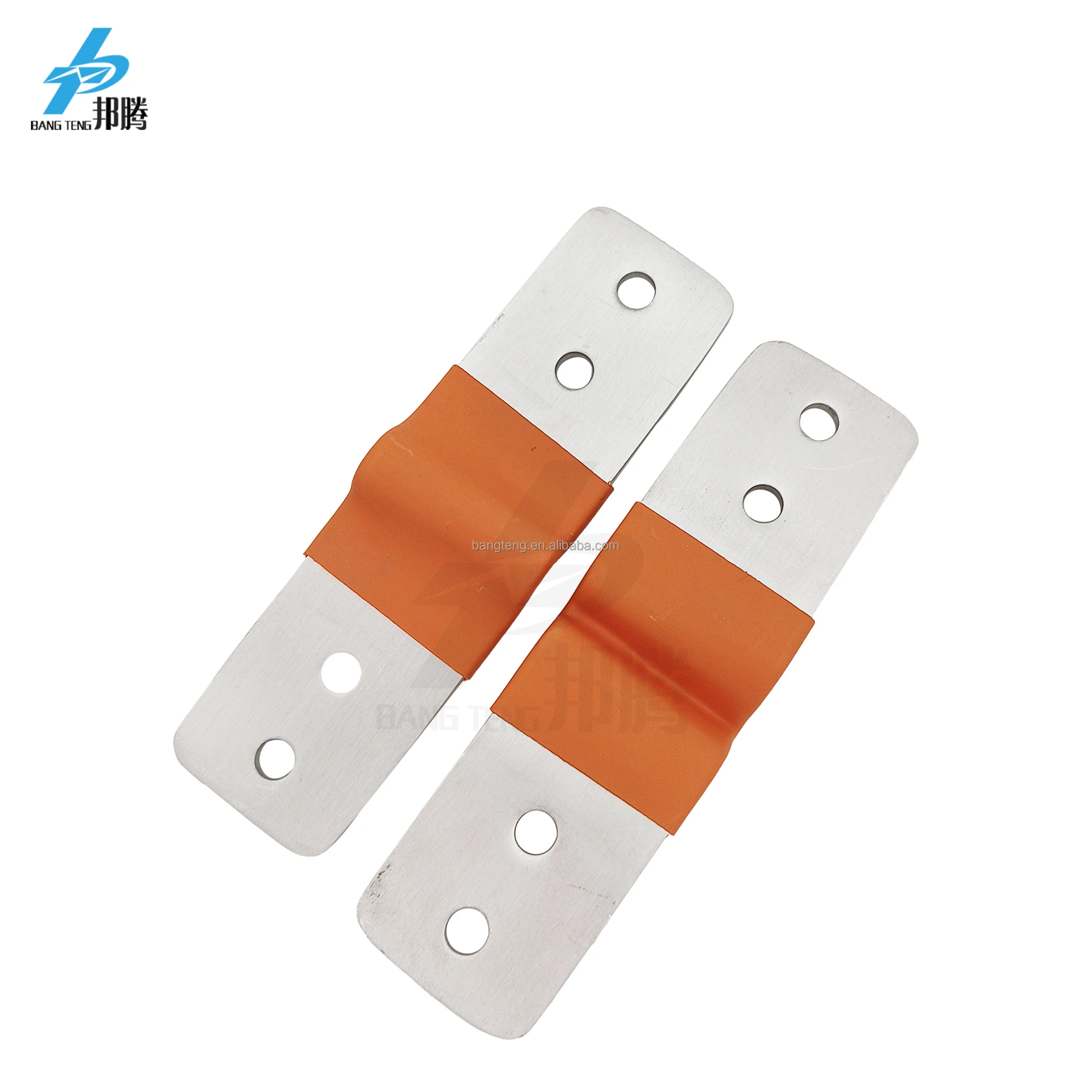 3.0mm Thick Aluminum Soft Connection Al1060 Aluminum Busbar 0.1mm copper foil  for Battery Accessories Flexible Aluminum Busbar