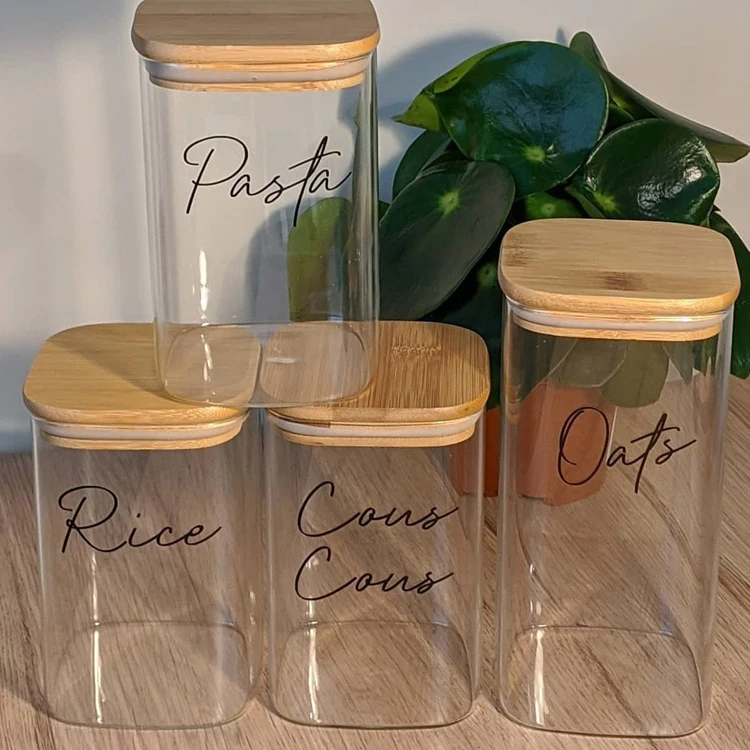 kitchen container storage jars with lids glass food jars containers unique spice jar