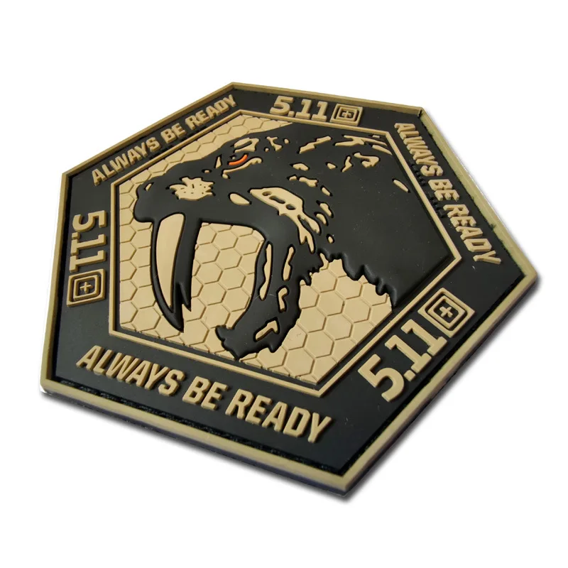 Display Rubber Tactical Patch PVC 3D