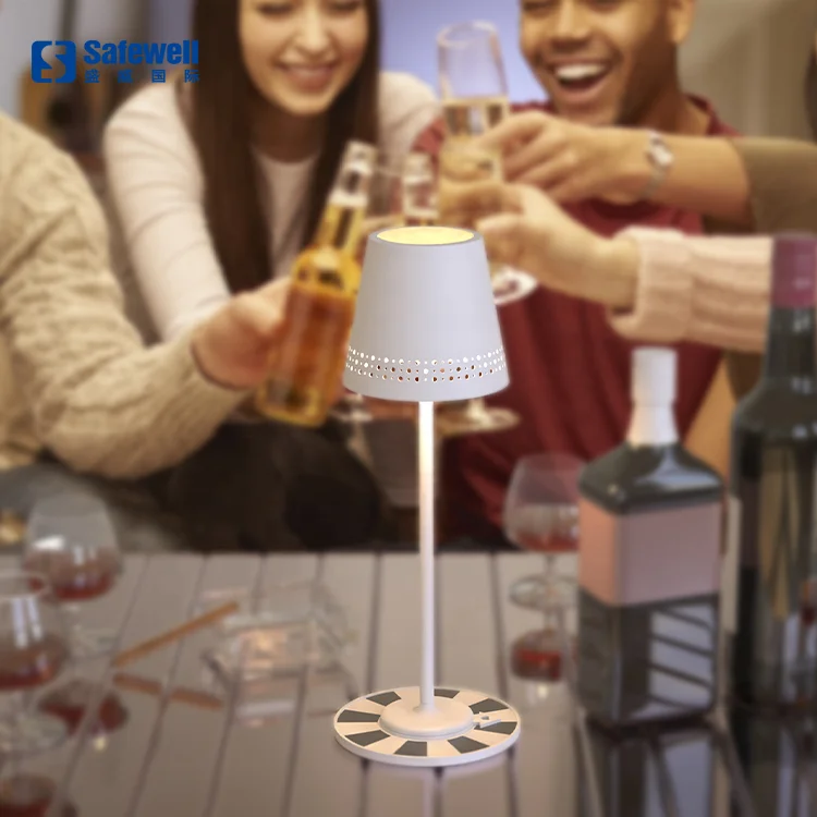 Hollow Lampshade Drinking Game Roulette Table Lamp RGB Rechargeable Battery Bar Light Gambling Wheel Base
