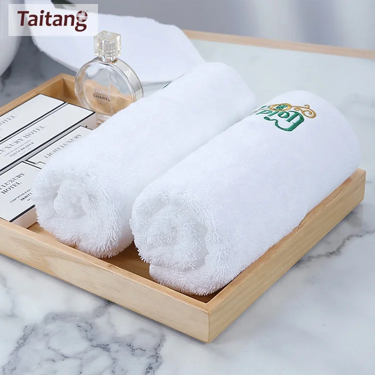 Wholesale 100% Cotton Luxury Hotel Bath Towel Sets Custom Hotel Bath Towel Set