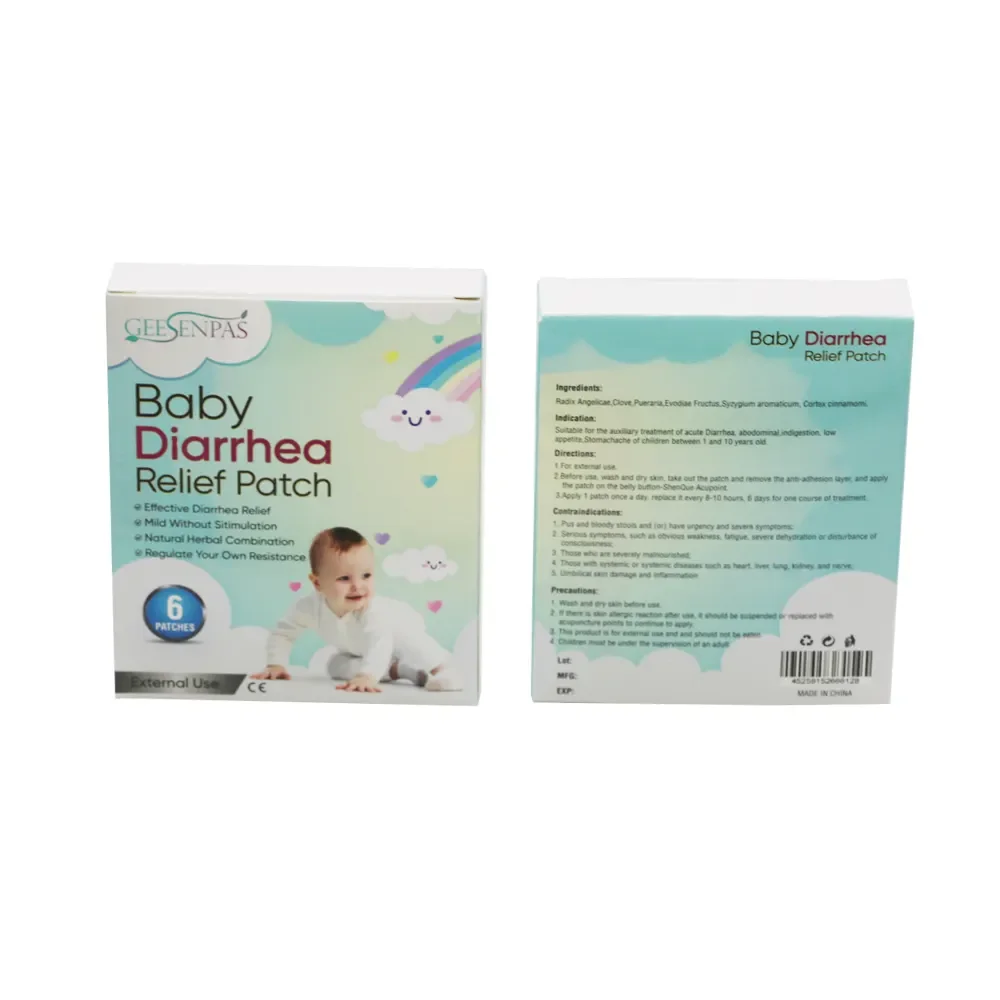 New Health Care Baby Diarrhea Patch Traditional Chinese Diarrhea Patch For Pain Relieve Diarrhea