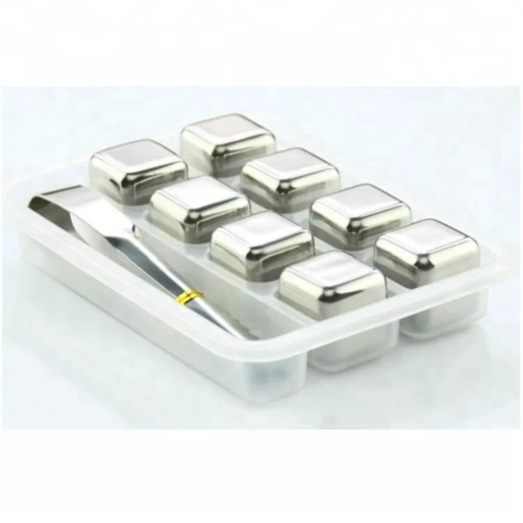 Hot Selling Products Wine Accessories Gift Set Ice Cube Customized Whiskey Stone Wine Cooler Reusable Ice Stone