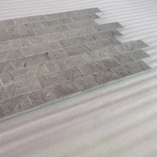 Latest Hot Selling Professional Made Grey Marble Z Panel Stacked Stone For Interior And Exterior Walls Decoration