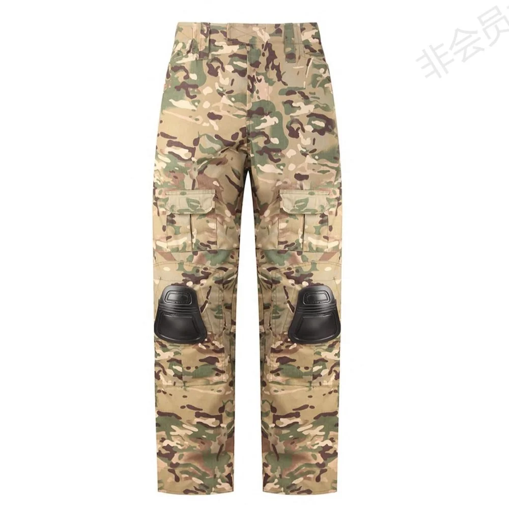 Custom camouflage special forces tactical combat pants overalls security training military pants