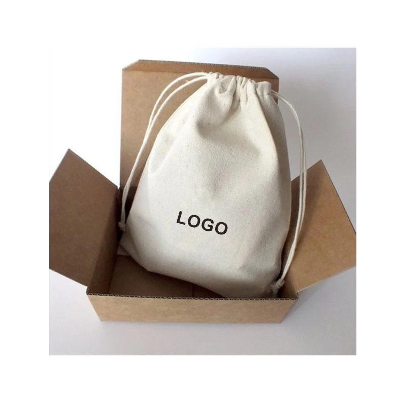 Custom Flap Cotton Fabric Envelope Gift Packaging Bags for  Luxury cloth Jewelry Cosmetic Envelope Dust Bag