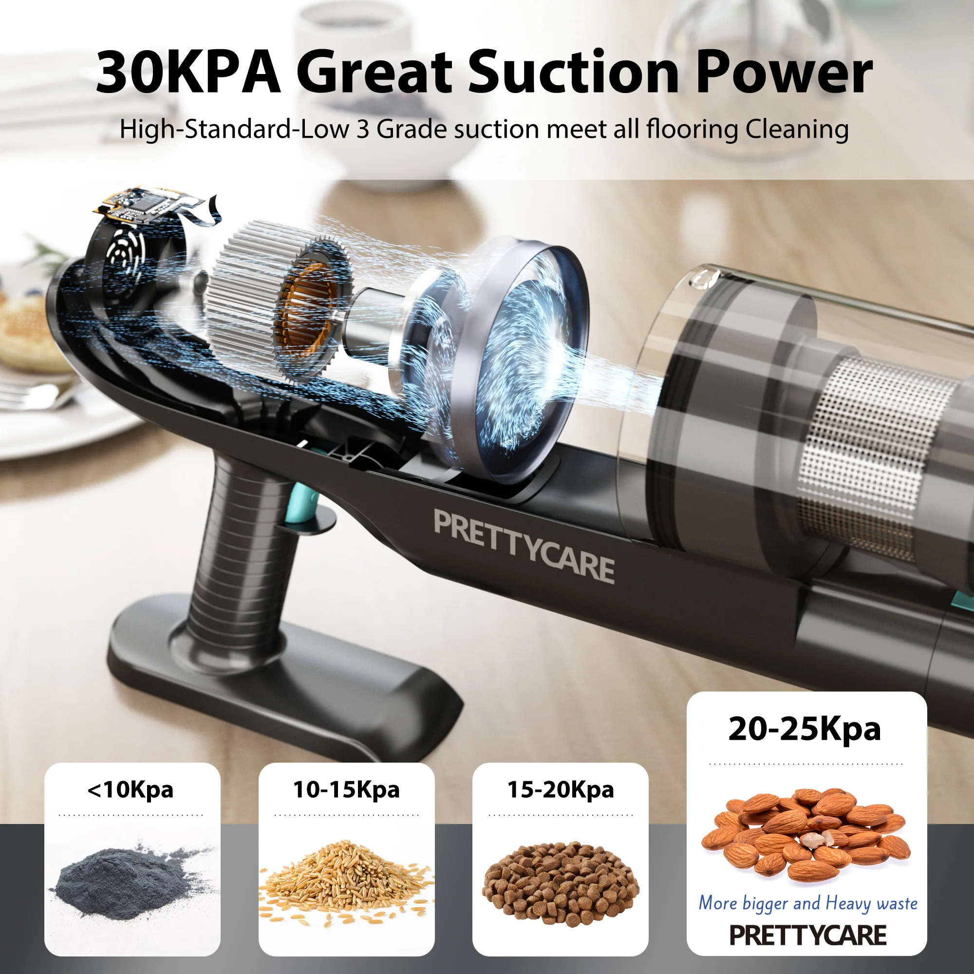 Лидер продаж LANJI P1 Pro BLDC260W умная бытовая техника беспроводной ручной пылесос эффективная машина для чистки