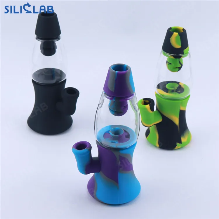 Силиконовые трубки Dabbings для курения, аксессуары для марихуаны, силиконовые трубки для курения воды, стеклянная чаша для табака
