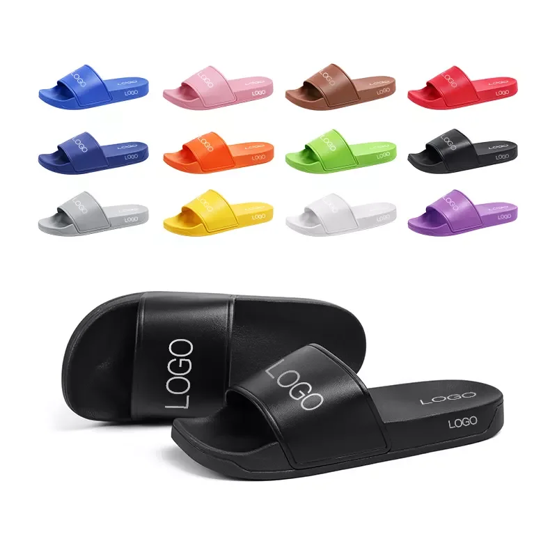 Quick Custom Wholesale Print Sublimated Custom Oem Slides Embossed Custom Pattern Slides With Logo
