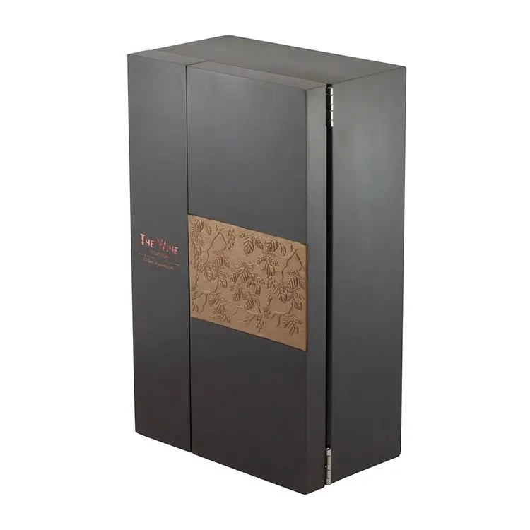 distressed black and white wooden wine holder box penfolds wooden wine box wooden wine gift box uk