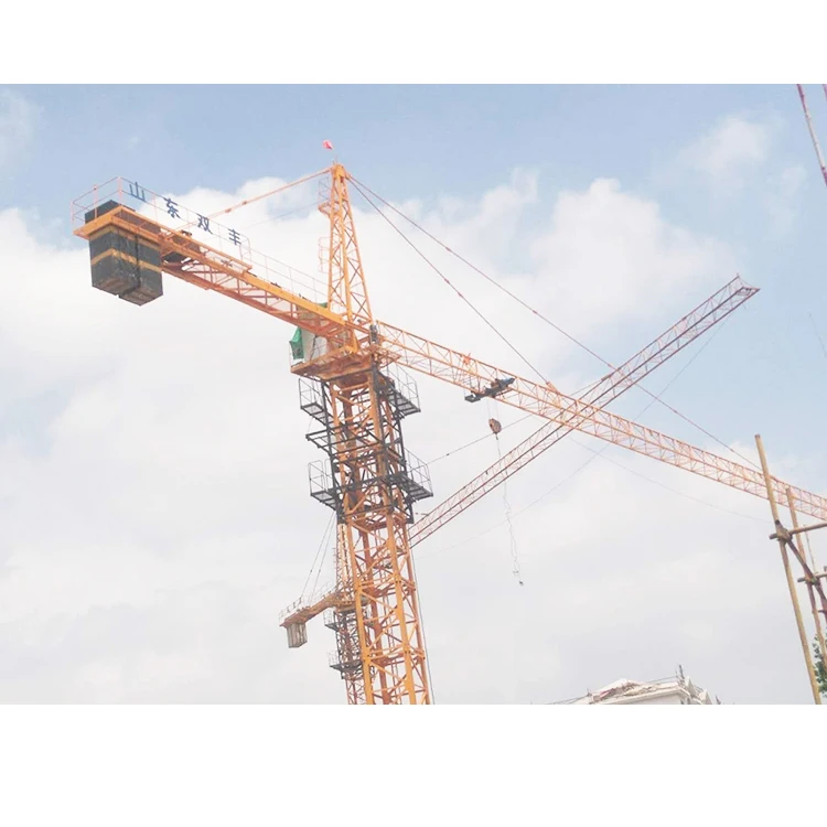 HST7026 tower crane 70m jib  price 12ton tower crane for sale