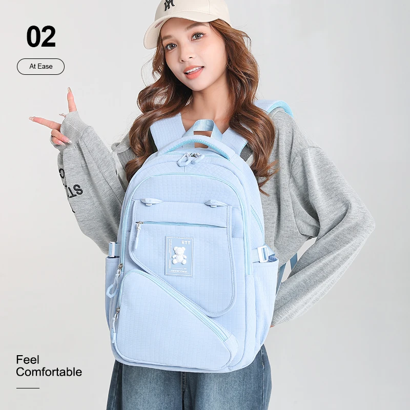trend bags for lady  womens bag schoolbag fashion waterproof school bags