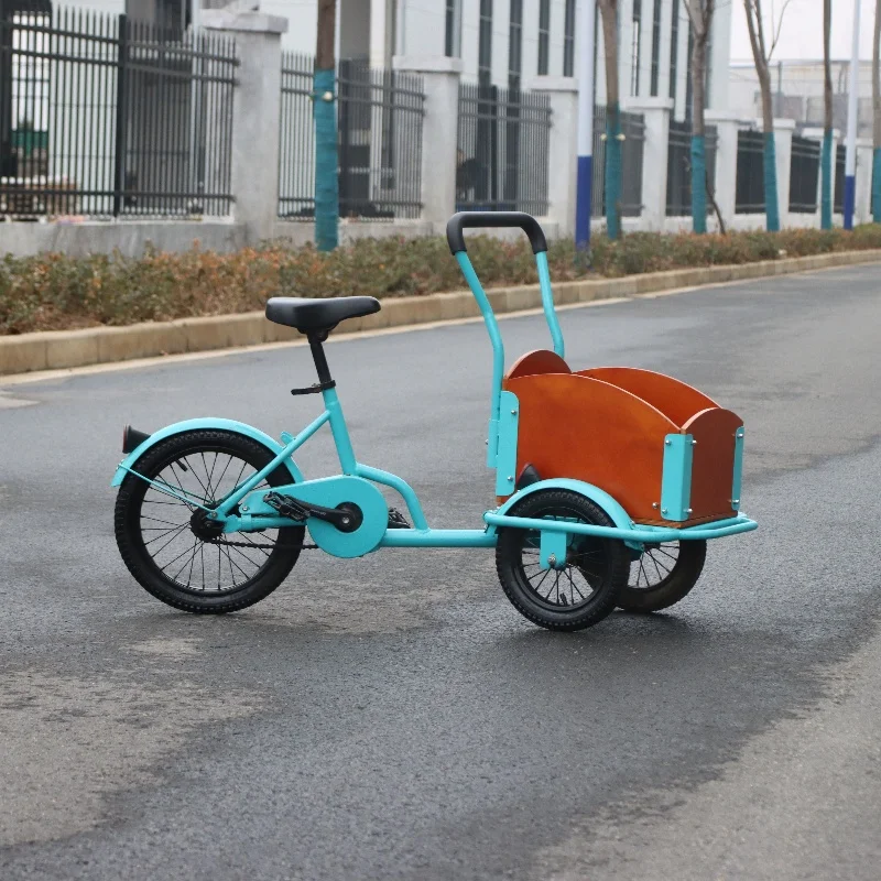 high quality children three wheel tricycle taking pets out door cargo bike  child cargo bike kid tricycle for sale