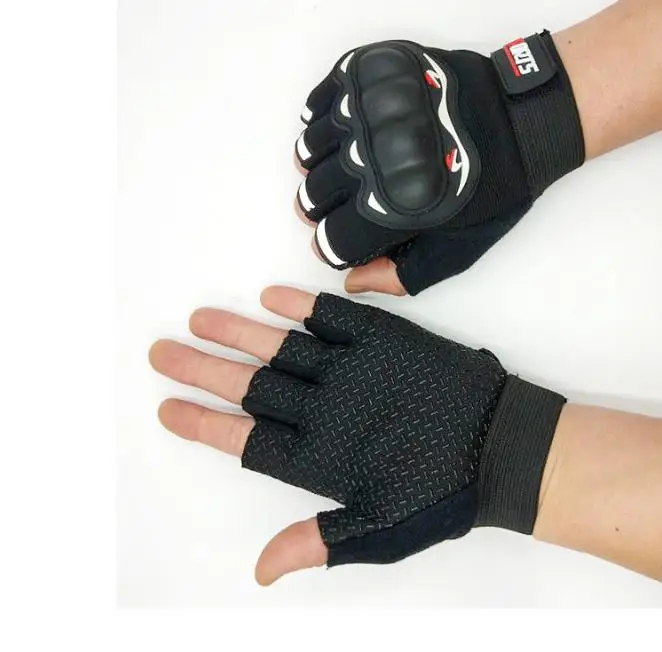 Factory wholesale Antiskid half finger full finger Motorcycle Gloves breathable plam guard riding cycling gloves racing gloves