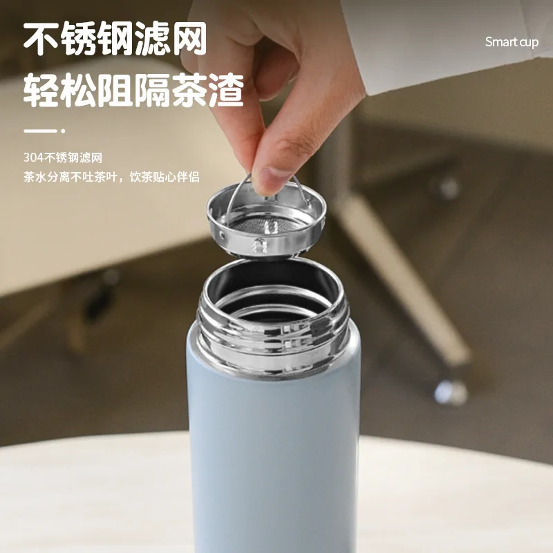 200ml Smart LED Temperature Display Metal Insulation Water Bottle Thermos Cup Stainless Steel Intelligent Vacuum Flask