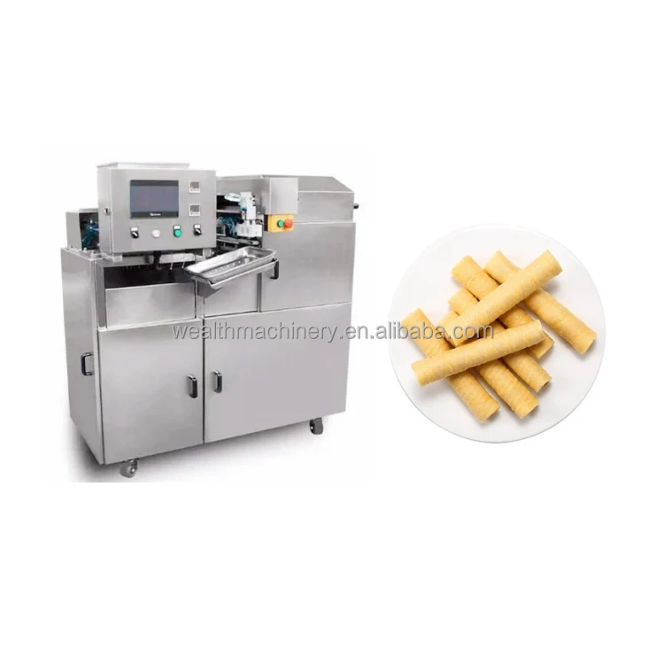 Hot Selling Full Automatic Wafer Stick Equipment Egg Rolls Making Machine bakery equipment price on sale Wafer Stick Machine