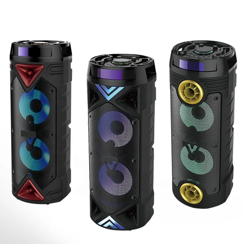 Super Bass Woofer Speakers Wireless Blue tooth Subwoofers Portable Outdoor Loud Home Theatre System Tower Control Car Speaker