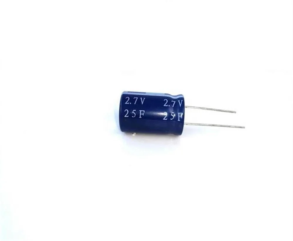 2.7V 25f Rechargeable battery 10000F Farad Super capacitor For intelligent three meter