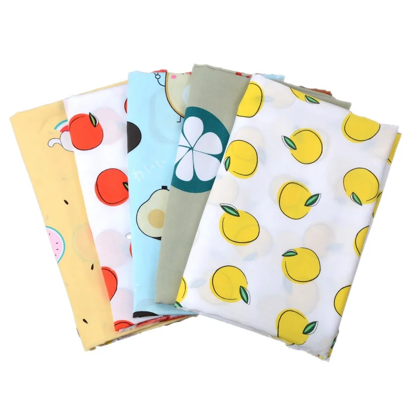 wholesale cartoon pattern rayon poplin 100% rayon printed fabric for children pajamas