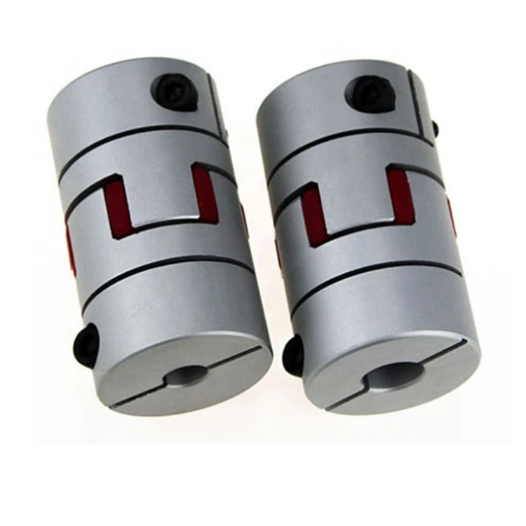 Customized clamping type spider coupling jaw shaft for servomotor