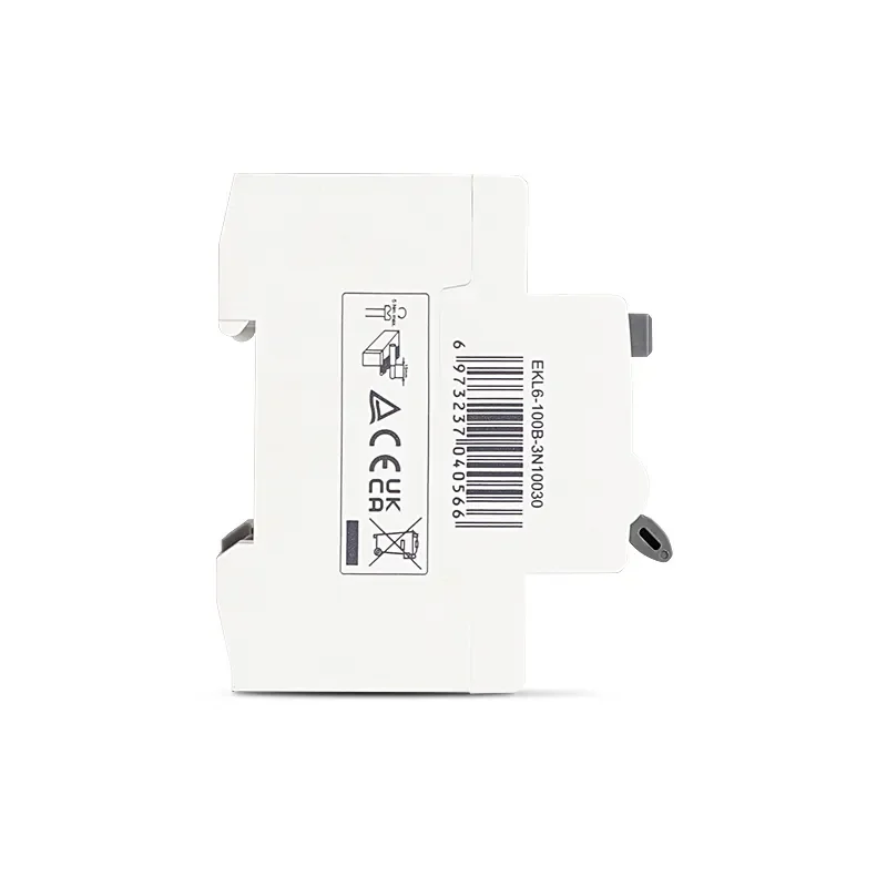 ETEK RCCB 2p 4p type A circuit breakers EKL6 10KA 35mm din rail rccb circuit breaker