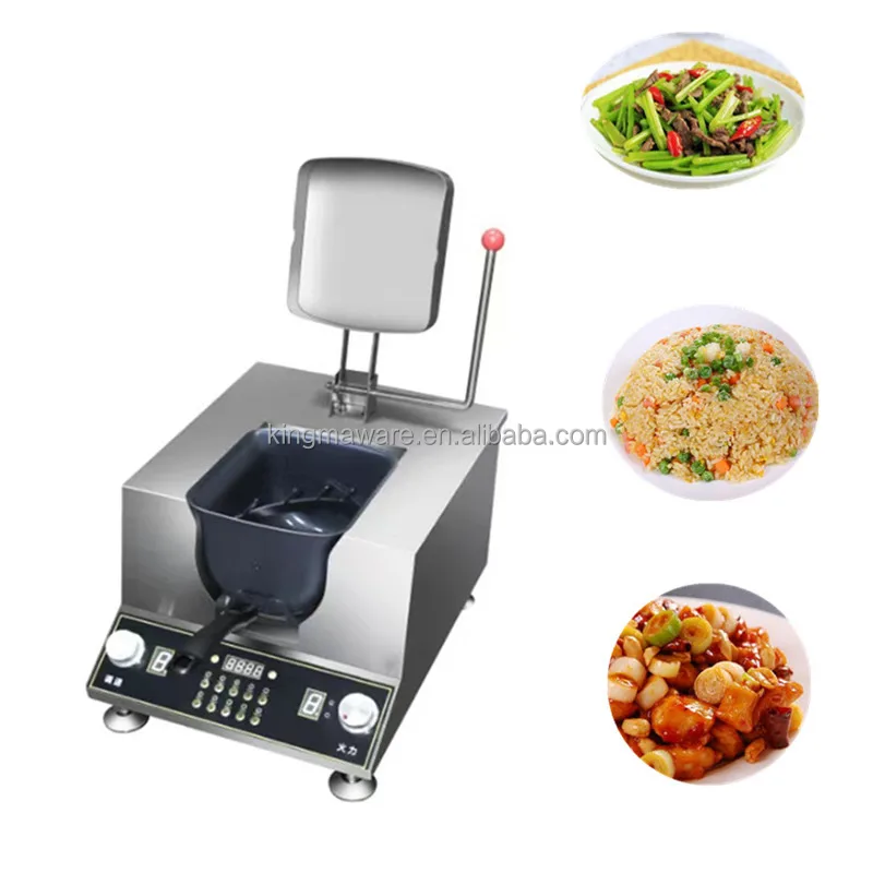 110v 220v Commercial Cooking Robot For Restaurant cooking Pot automatic Fried Rice