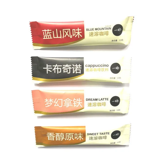 Coffee Stick Bag Single Serving Stick Bag Single Serve Sachets Powder Packaging