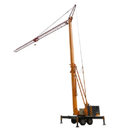Haoboc  HTK26 Mobile Tower Crane 4 ton  self-erecting tower  crane for sale