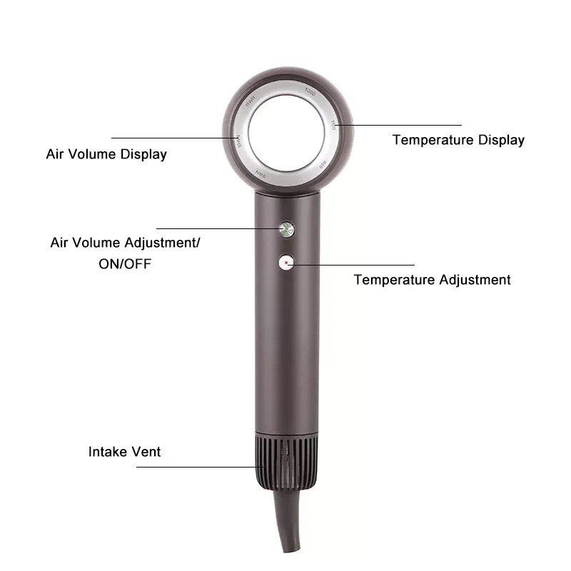 New BLDC hiar dryer profession salon ionic hair dryer Hot and Cold Air Switching Hair Dryer