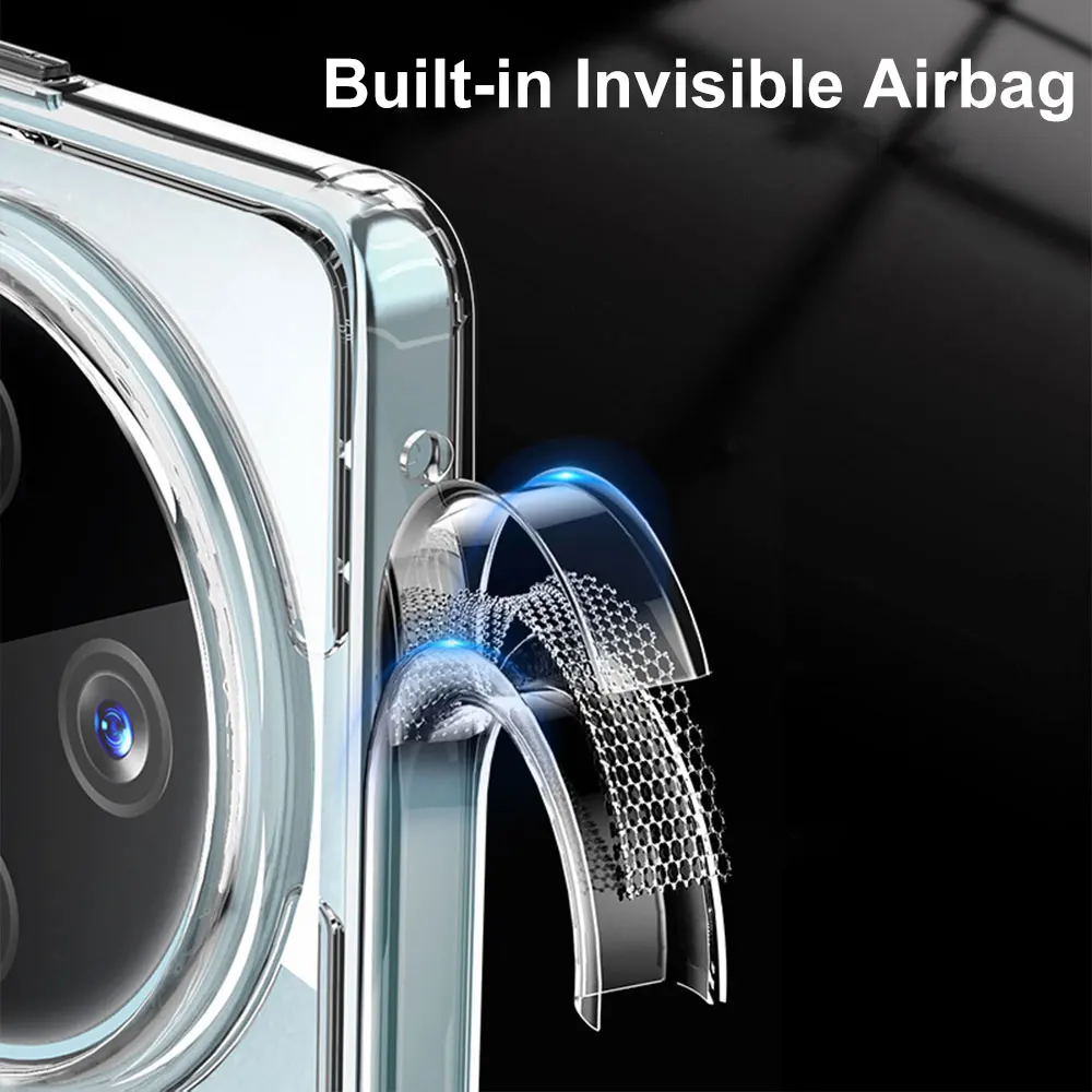 WLONS WLS36 Skin Friendly Mobile Camera Lens Protection Glitter Clear Drop Proof Tpu Phone Case For Iphone 15 14 Plus