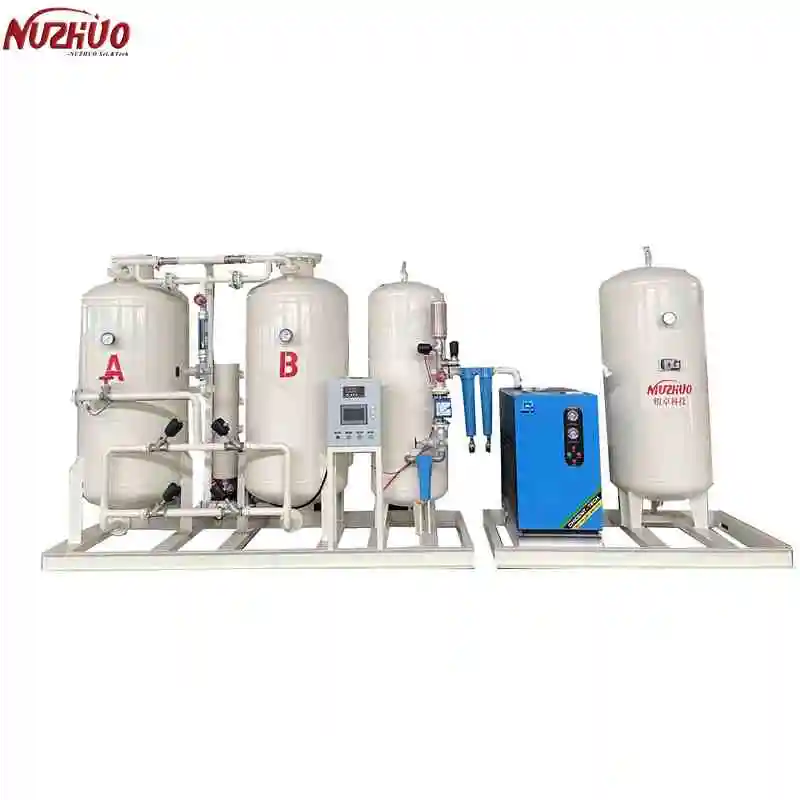 NUZHUO Container Oxygen Generator With Oxygen Making Equipment For Medical And Home Care