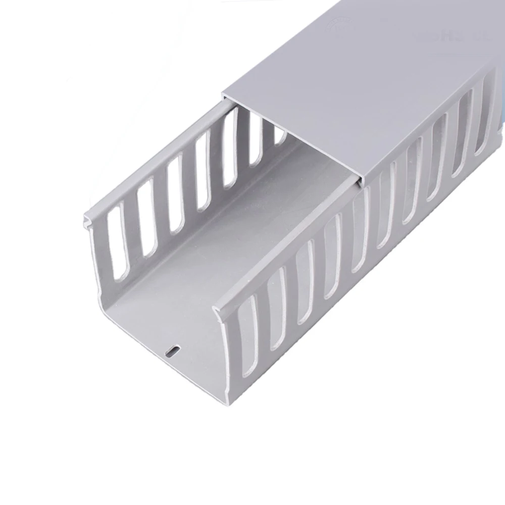 PVC Wiring Ducts pvc slotted trunking, cable concealer