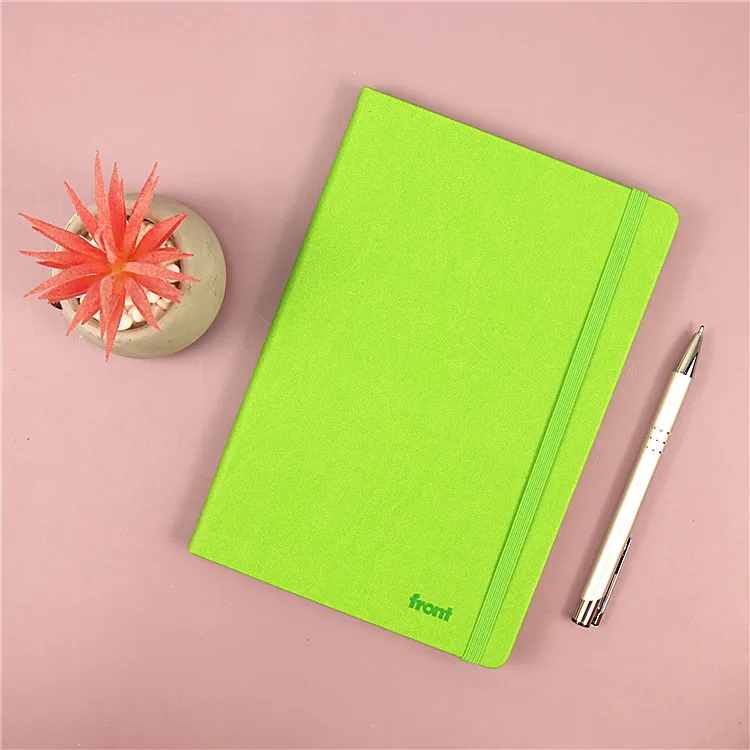 2021 front pocketbooks planner journal accurate digital a6 notebook paper leather note book logo diary