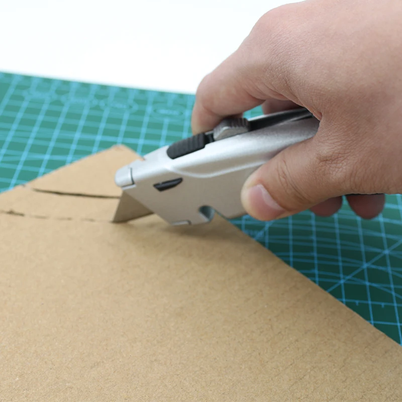 Woodworking Outdoor Camping Tools With Blades School Supplies Zinc Alloy Utility Knife