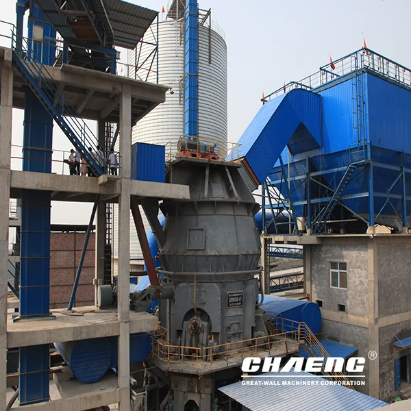 Small scale cement clinker grinding plant and packaging unit in cement factory