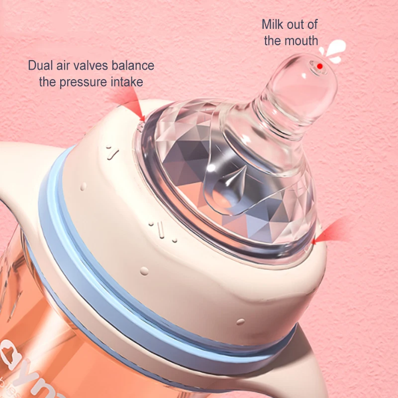 
200ml Special Offer Pre Sterilized BPA Free Breast Milk Storage Bags CARTOON Latex Baby Blue Body Bottle PVC Box Pattern 