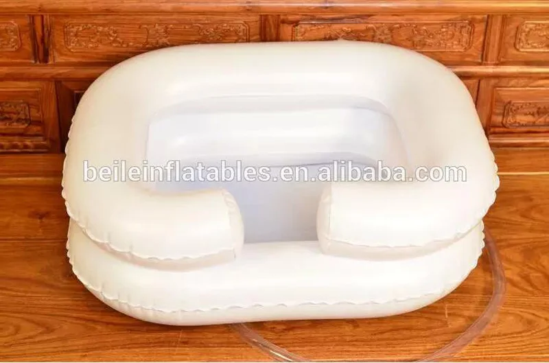 Поставка, ПВХ надувная раковина для мытья волос, портативная складная раковина для мытья волос