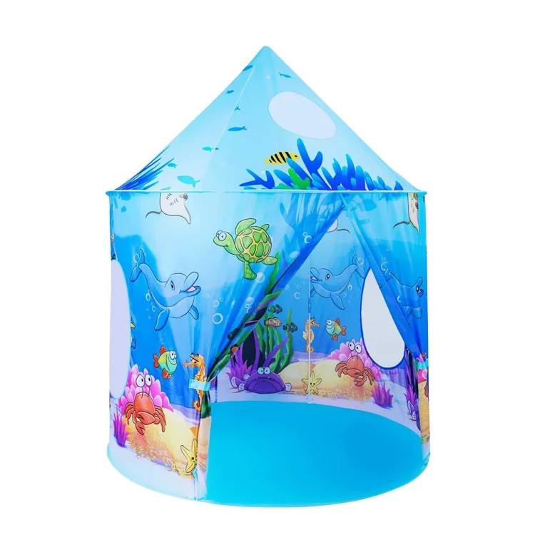 SeaWorld Adventure Factory Play Tent For Kids Playhouse Indoor Children Play House Toy Tent For Girls Boys Gift