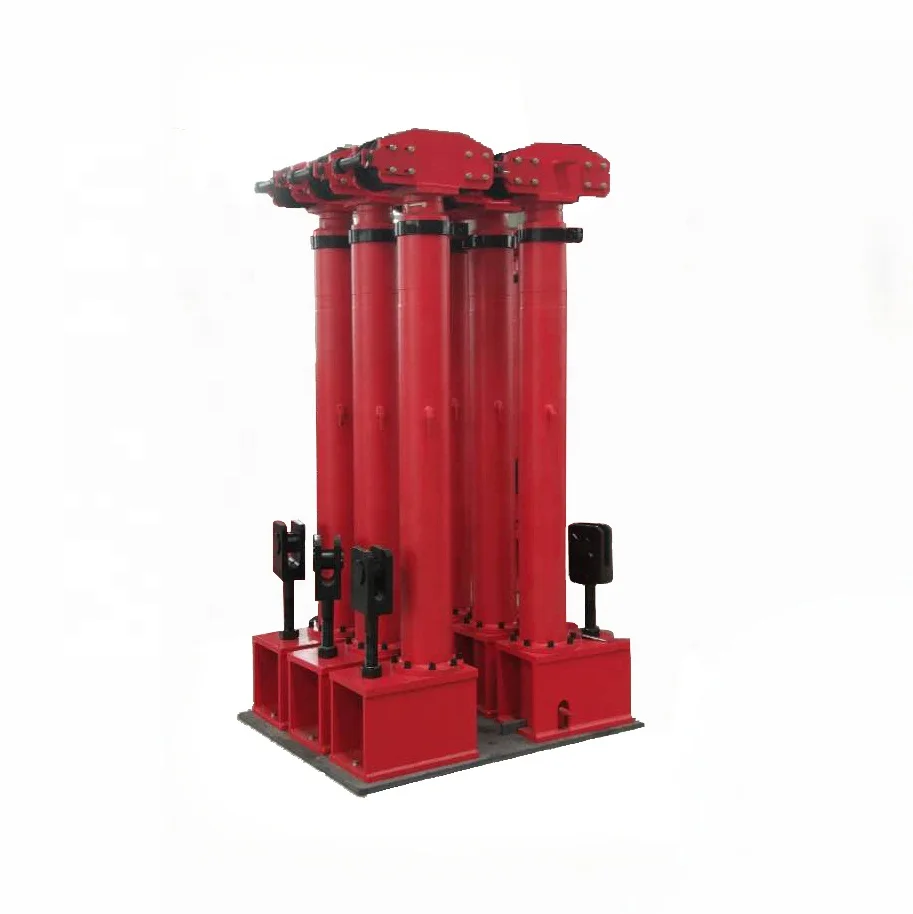 In Stock Two Stage YT-C Type Hydraulic Cylinder Double Acting Lifting Jack for Tank Construction
