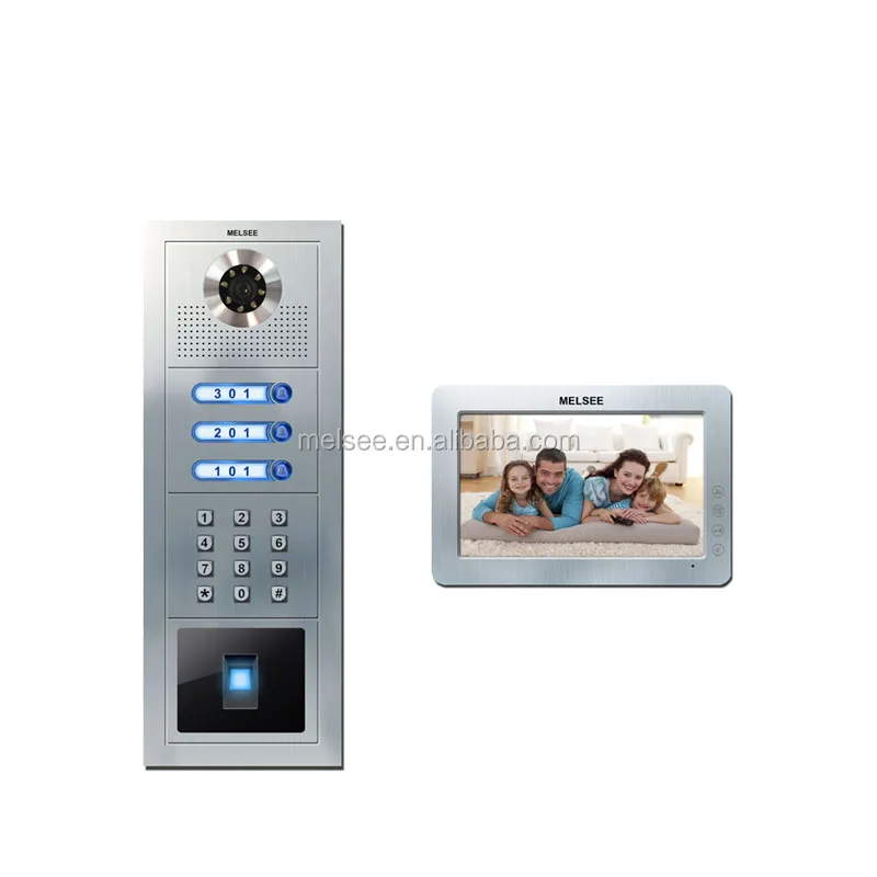 
Factory Wholesale PIR Sensor Aluminum Alloy Panel Smart Home System Security Alarm Function Door Phone 