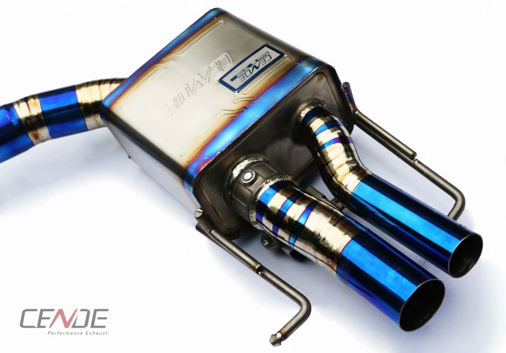 Titanium Active Sound Valves remote control Exhaust muffler System For Mercedes Benz W176 A180/A200