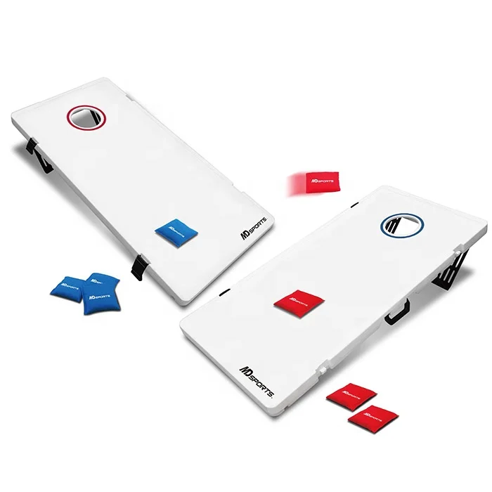 plastic Corn hole toss game for play game outdoor toss bean bags